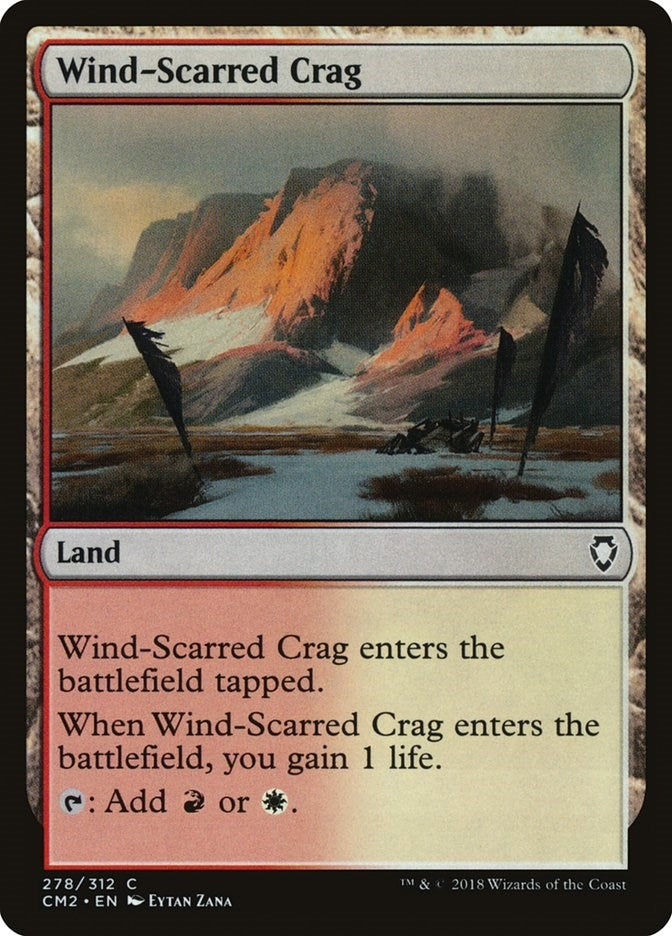 Image for Wind-Scarred Crag (278) - Magic: The Gathering