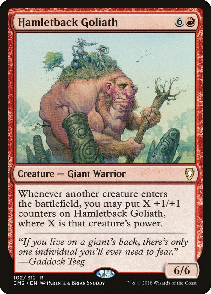 Image for Hamletback Goliath (102) - Magic: The Gathering