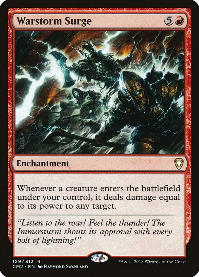 Image for Warstorm Surge (129) - Magic: The Gathering