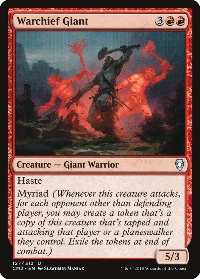 Image for Warchief Giant (127) - Magic: The Gathering