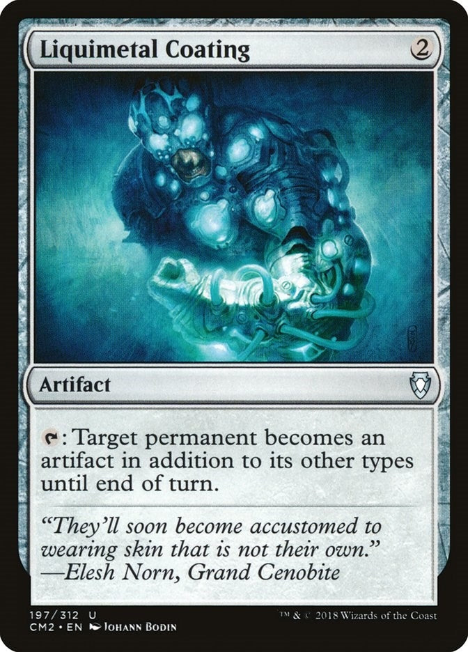 Image for Liquimetal Coating (197) - Magic: The Gathering