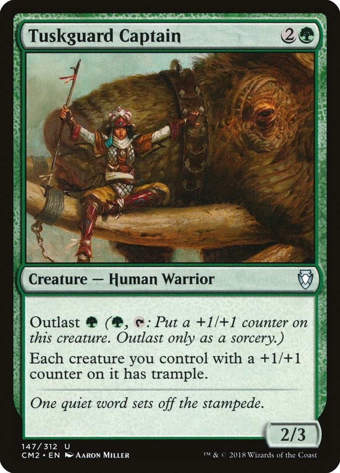 Image for Tuskguard Captain (147) - Magic: The Gathering