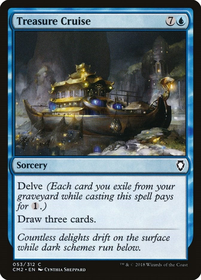 Image for Treasure Cruise (53) - Magic: The Gathering