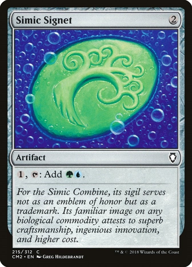 Image for Simic Signet (215) (215) - Magic: The Gathering