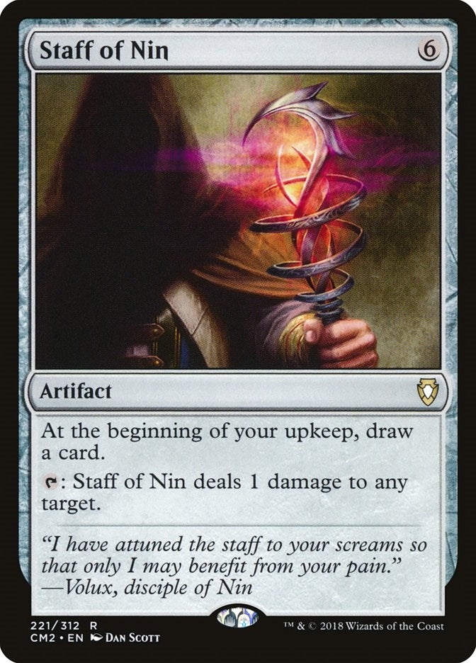 Image for Staff of Nin (221) - Magic: The Gathering