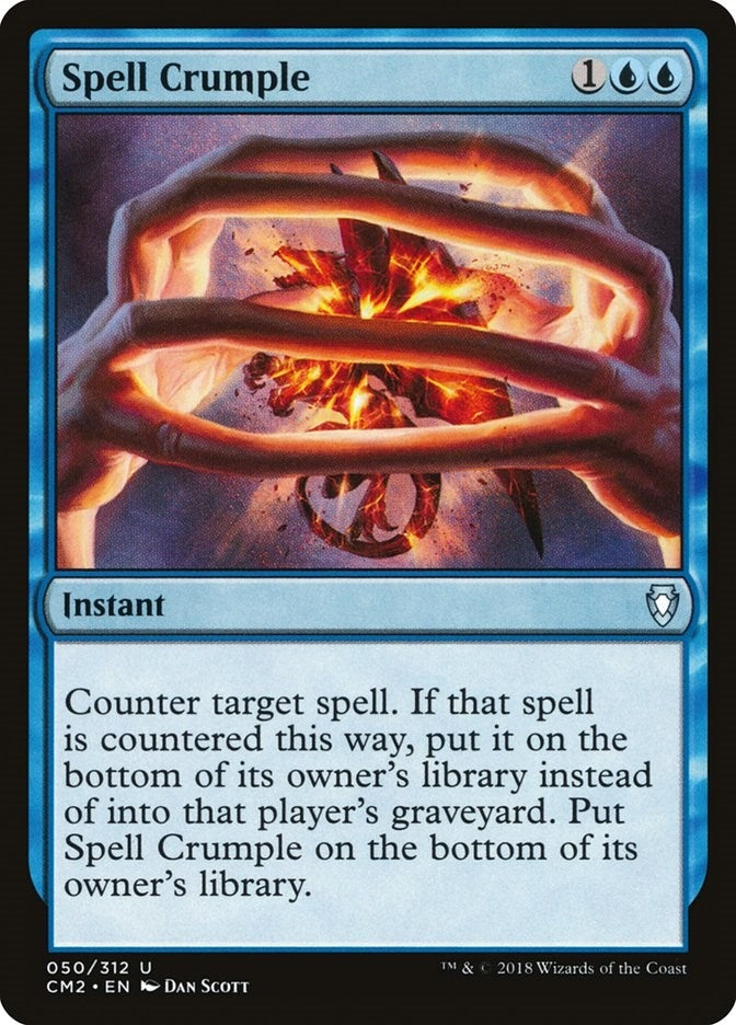 Image for Spell Crumple (50) - Magic: The Gathering