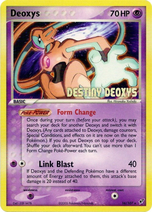 Image for Deoxys (Normal Forme) - 16/107 (Movie Promo) (016/107) (MCAP) - Pokemon