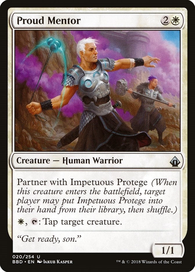 Image for Proud Mentor (20) - Magic: The Gathering