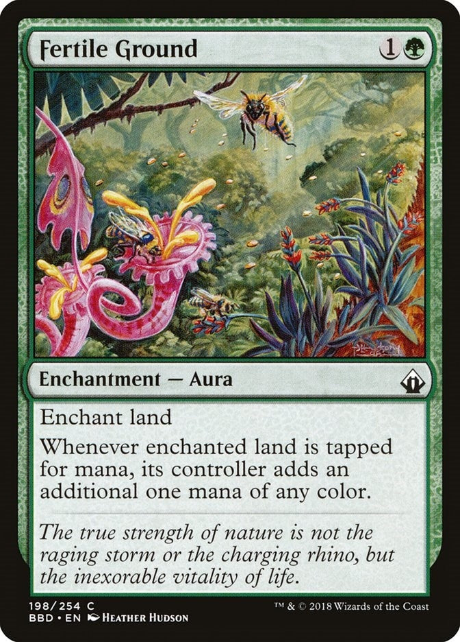 Image for Fertile Ground (198) - Magic: The Gathering