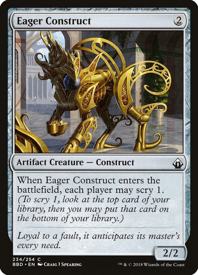 Image for Eager Construct (234) - Magic: The Gathering