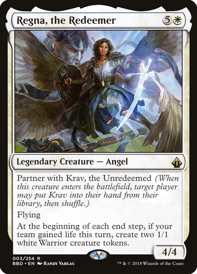 Image for Regna, the Redeemer (3) - Magic: The Gathering