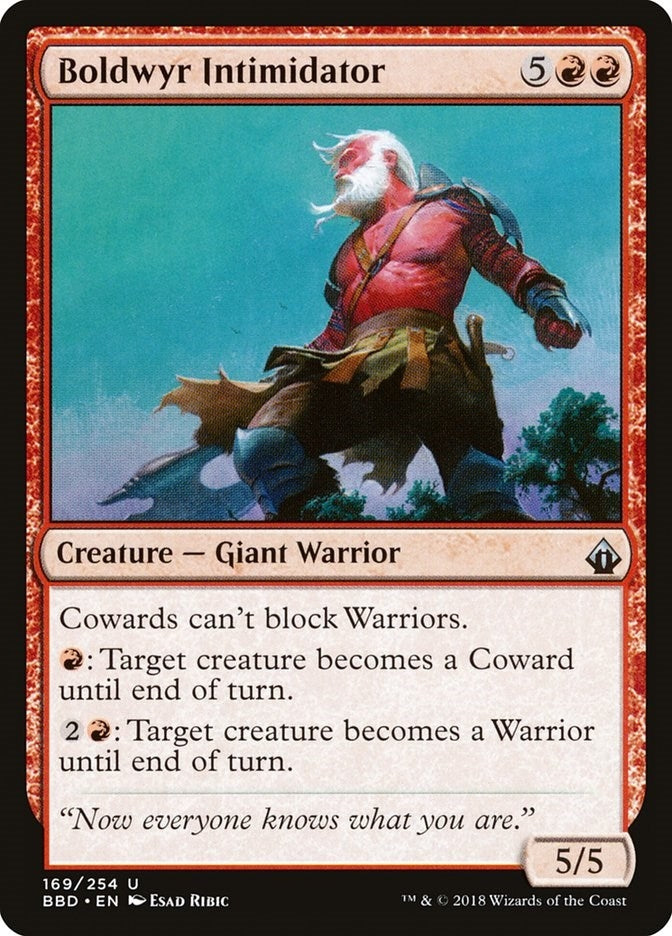 Image for Boldwyr Intimidator (169) (BBD) - Magic: The Gathering