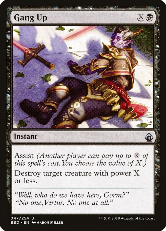 Image for Gang Up (47) (BBD) - Magic: The Gathering