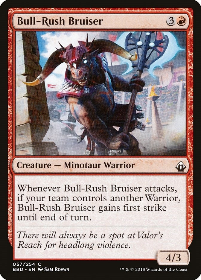 Image for Bull-Rush Bruiser (57) (BBD) - Magic: The Gathering