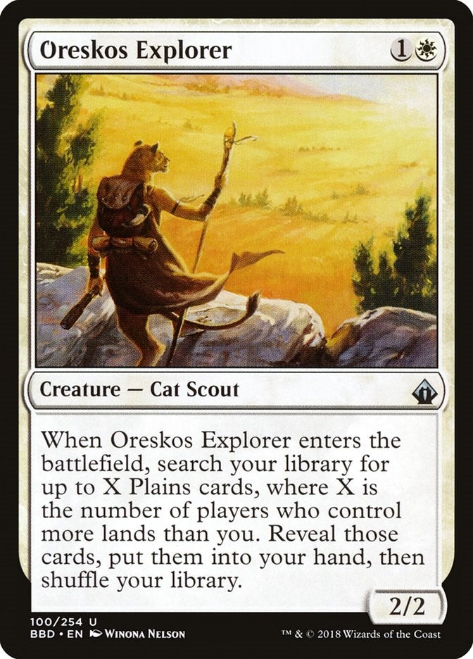 Image for Oreskos Explorer (100) (BBD) - Magic: The Gathering