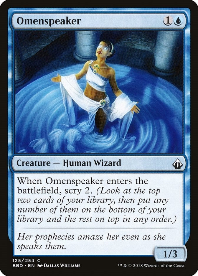 Image for Omenspeaker (125) (BBD) - Magic: The Gathering