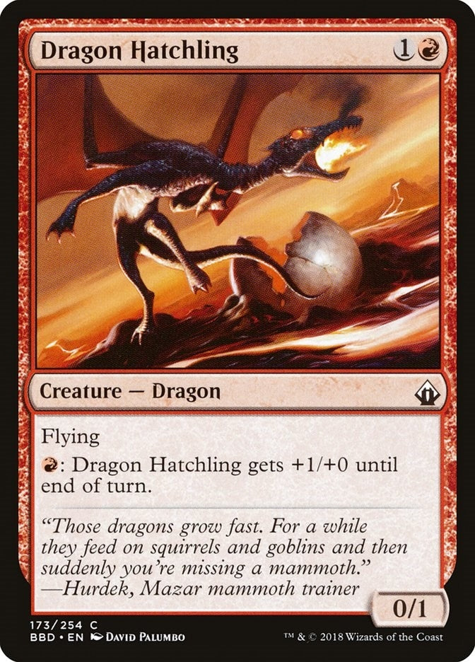 Image for Dragon Hatchling (173) - Magic: The Gathering