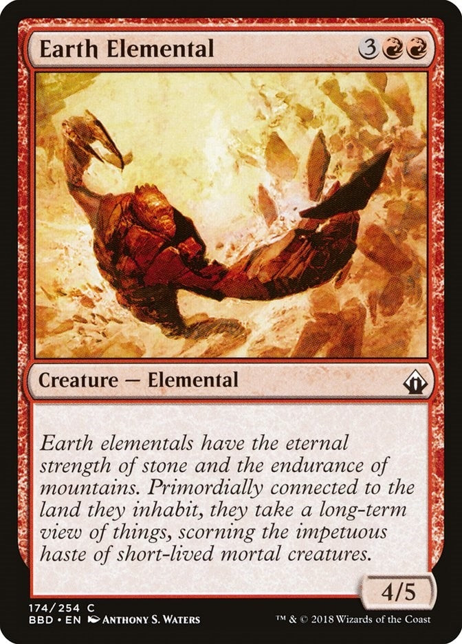 Image for Earth Elemental (174) (BBD) - Magic: The Gathering