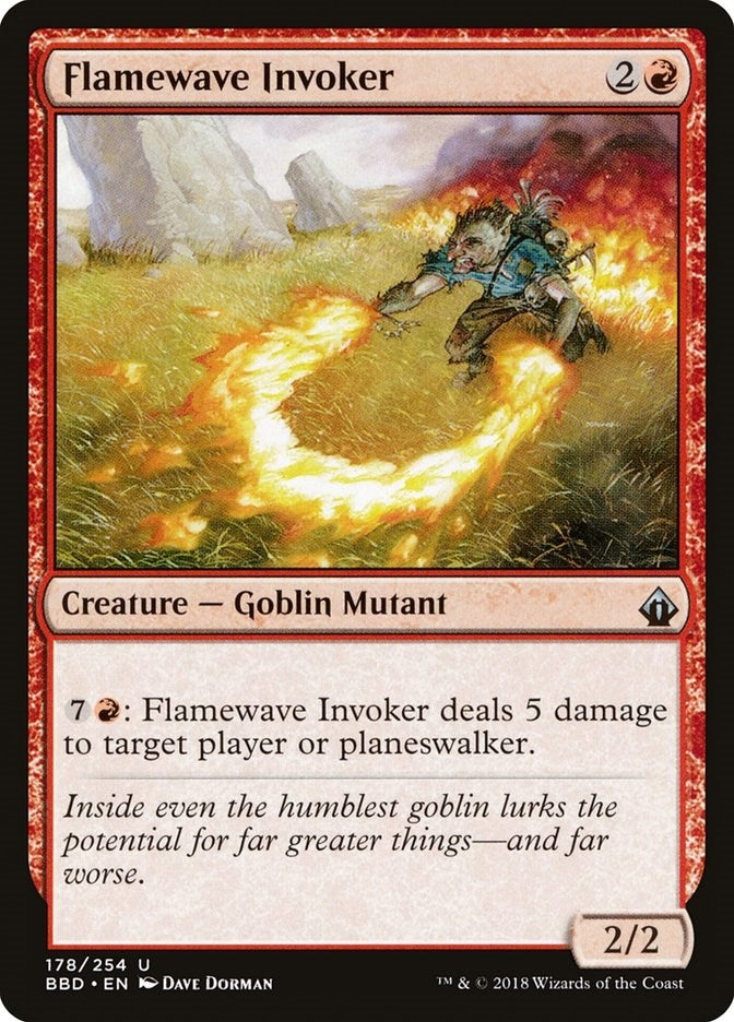 Image for Flamewave Invoker (178) - Magic: The Gathering