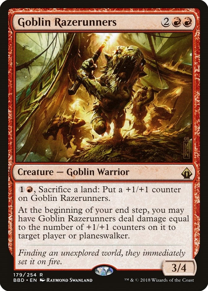 Image for Goblin Razerunners (179) (BBD) - Magic: The Gathering