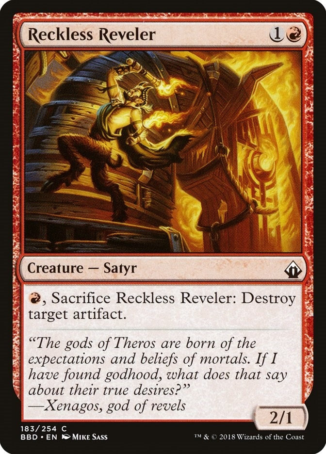 Image for Reckless Reveler (183) (BBD) - Magic: The Gathering
