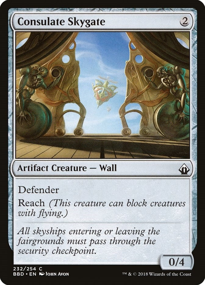 Image for Consulate Skygate (232) (BBD) - Magic: The Gathering