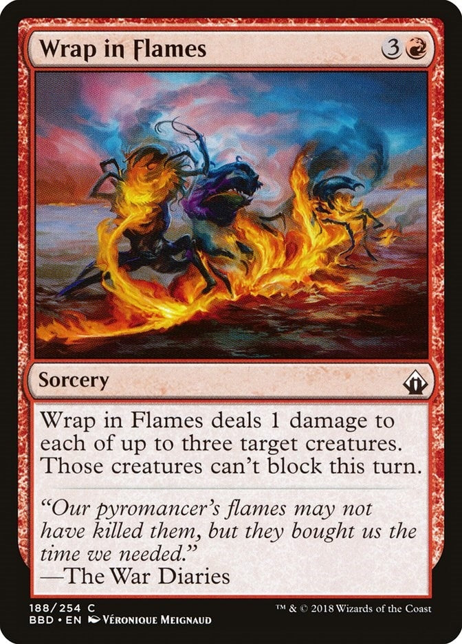 Image for Wrap in Flames (188) (BBD) - Magic: The Gathering