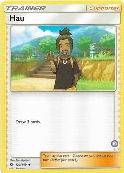 Image for Hau (19) (Alolan Sandslash Half-Deck) (120/149) (SMK2) - Pokemon