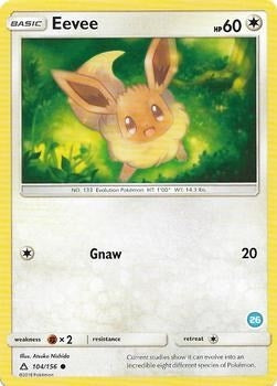 Image for Eevee (26) (104/156) (SMK2) - Pokemon