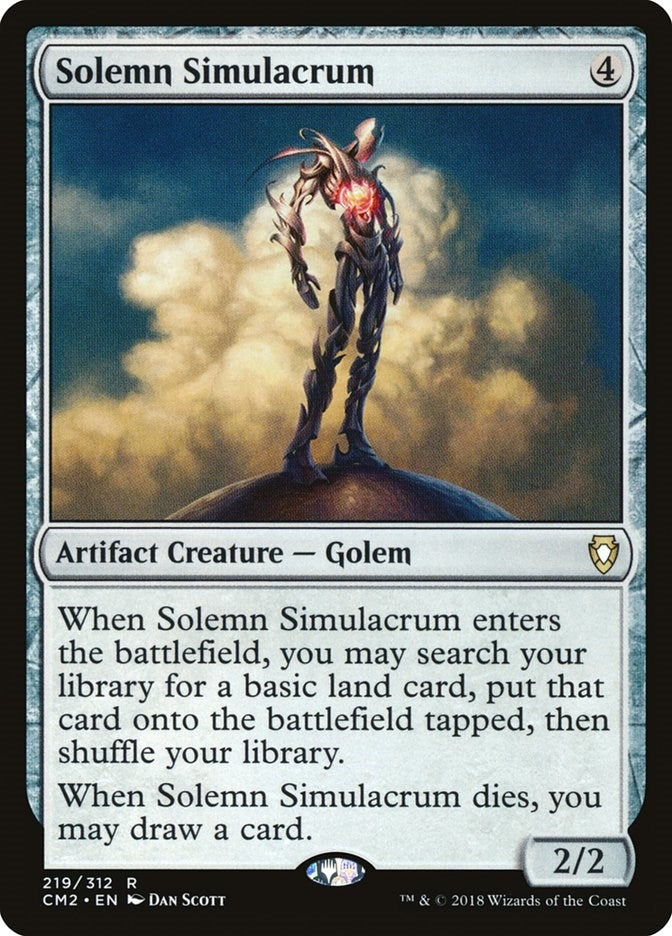Image for Solemn Simulacrum (219) (219) - Magic: The Gathering