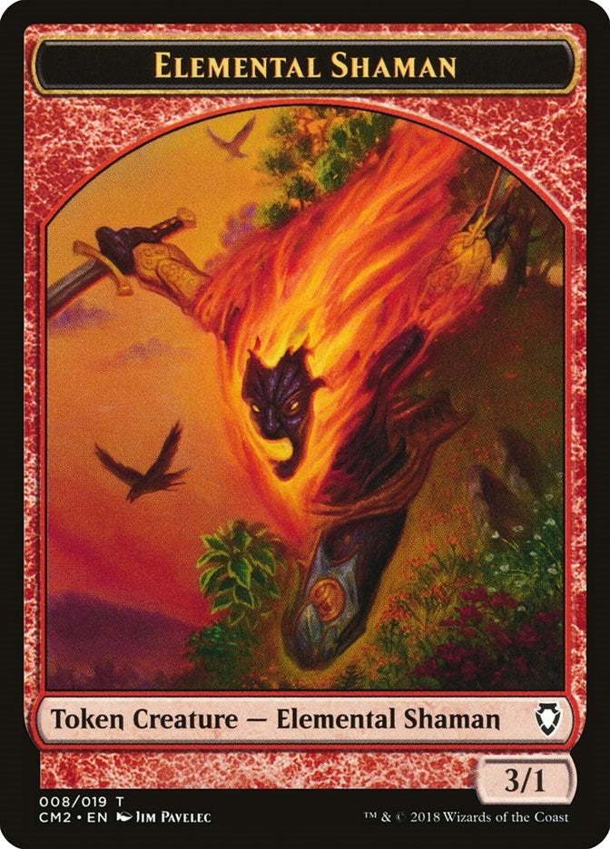 Image for Elemental Shaman Token (8) - Magic: The Gathering