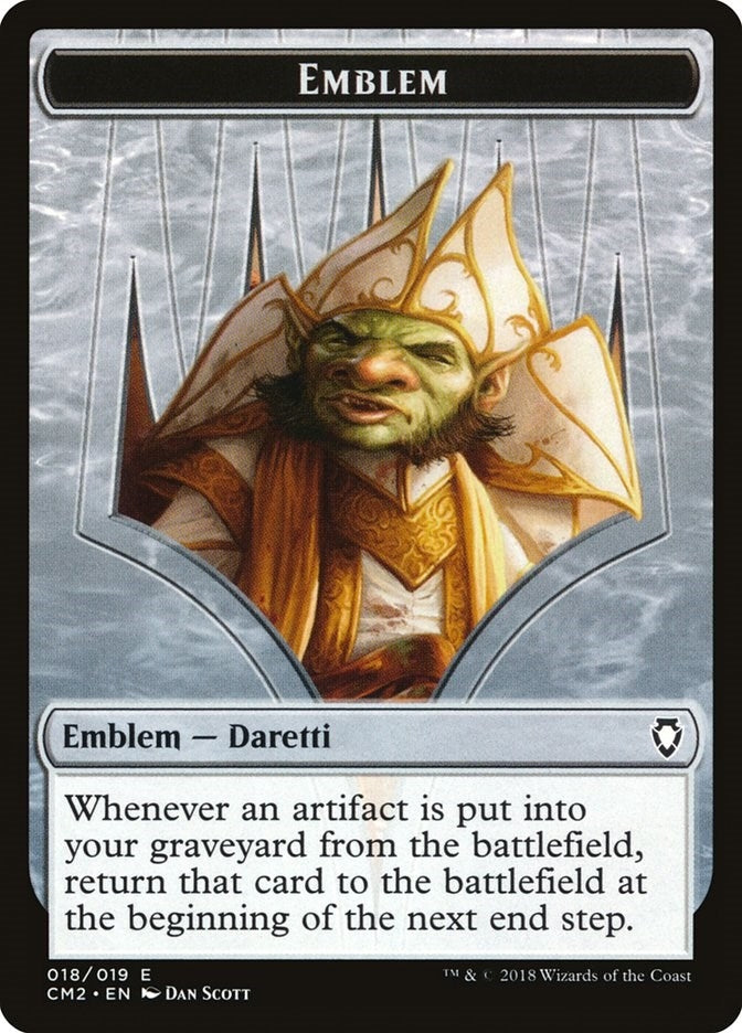 Image for Emblem - Daretti, Scrap Savant (18) - Magic: The Gathering