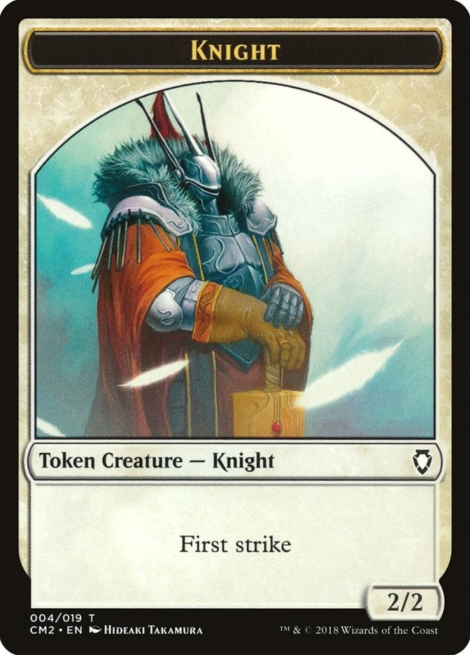 Image for Knight Token (4) - Magic: The Gathering