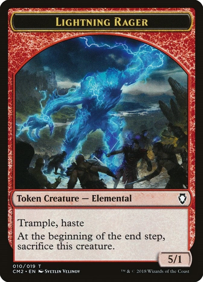 Image for Lightning Rager Token (10) - Magic: The Gathering