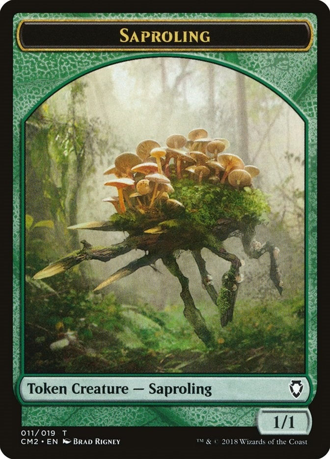 Image for Saproling Token (11) - Magic: The Gathering