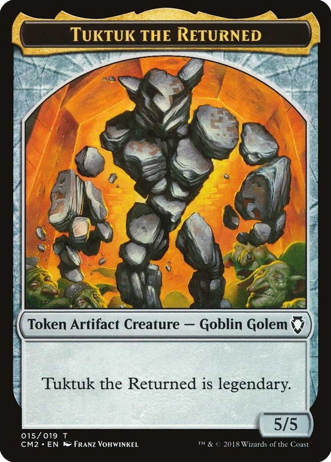 Image for Tuktuk the Returned Token (15) - Magic: The Gathering