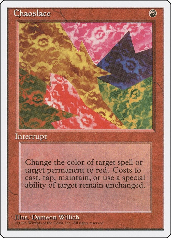 Image for Chaoslace - Magic: The Gathering