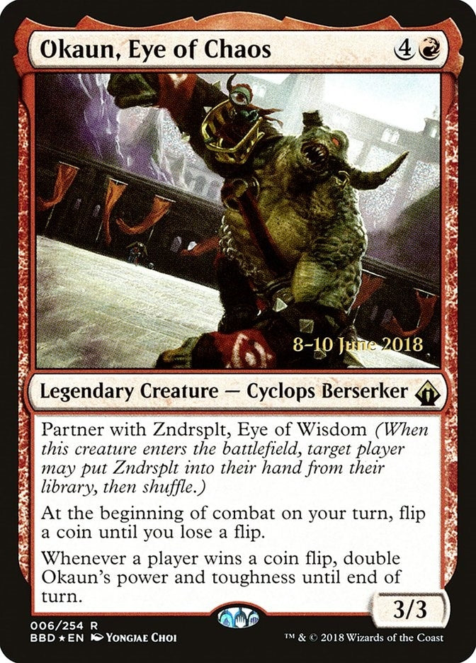 Image for Okaun, Eye of Chaos (6) - Magic: The Gathering