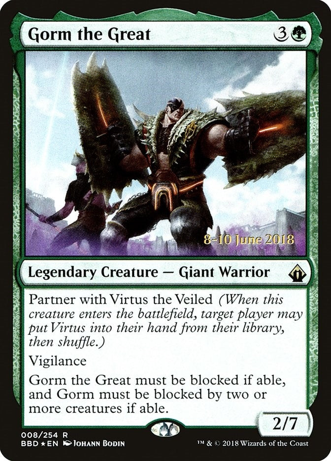 Image for Gorm the Great (8) - Magic: The Gathering