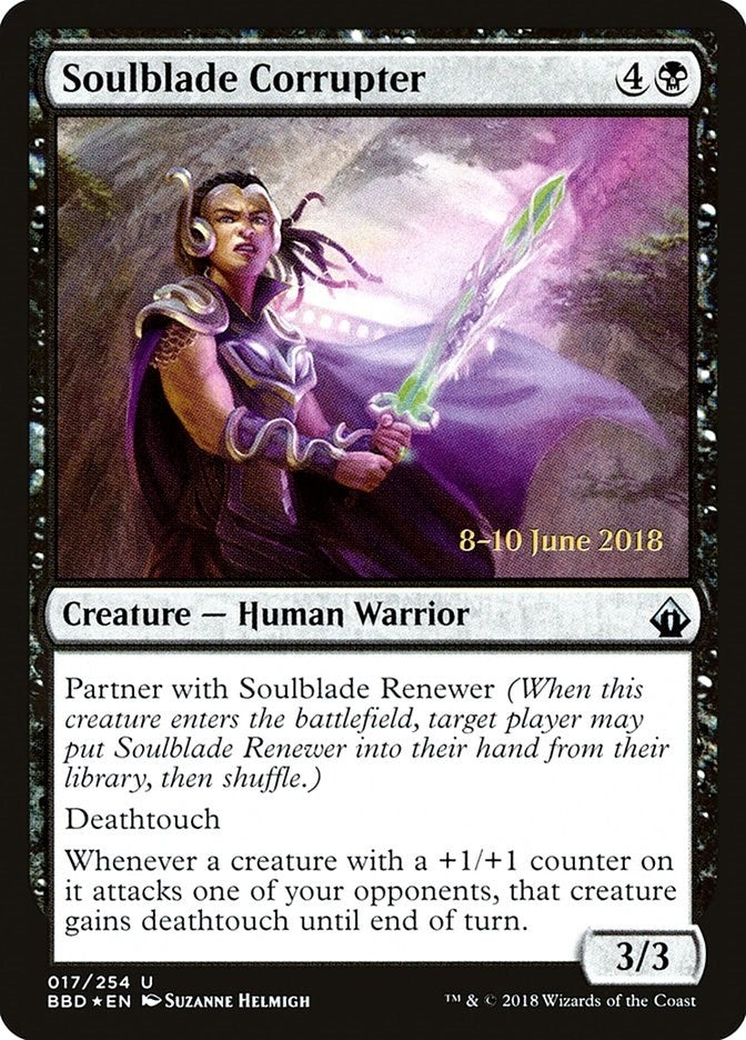 Image for Soulblade Corrupter (17) - Magic: The Gathering