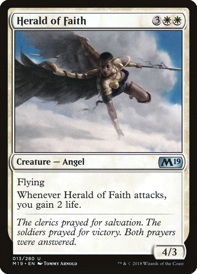 Image for Herald of Faith (13) - Magic: The Gathering