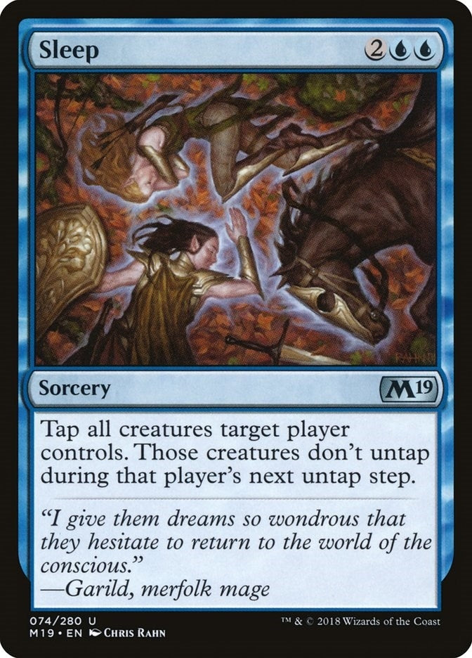 Image for Sleep (74) - Magic: The Gathering