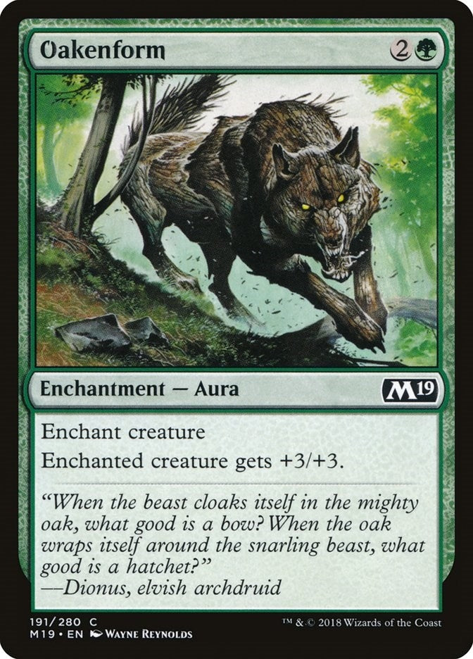 Image for Oakenform (191) - Magic: The Gathering