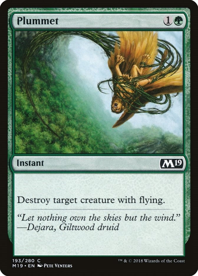 Image for Plummet (193) - Magic: The Gathering