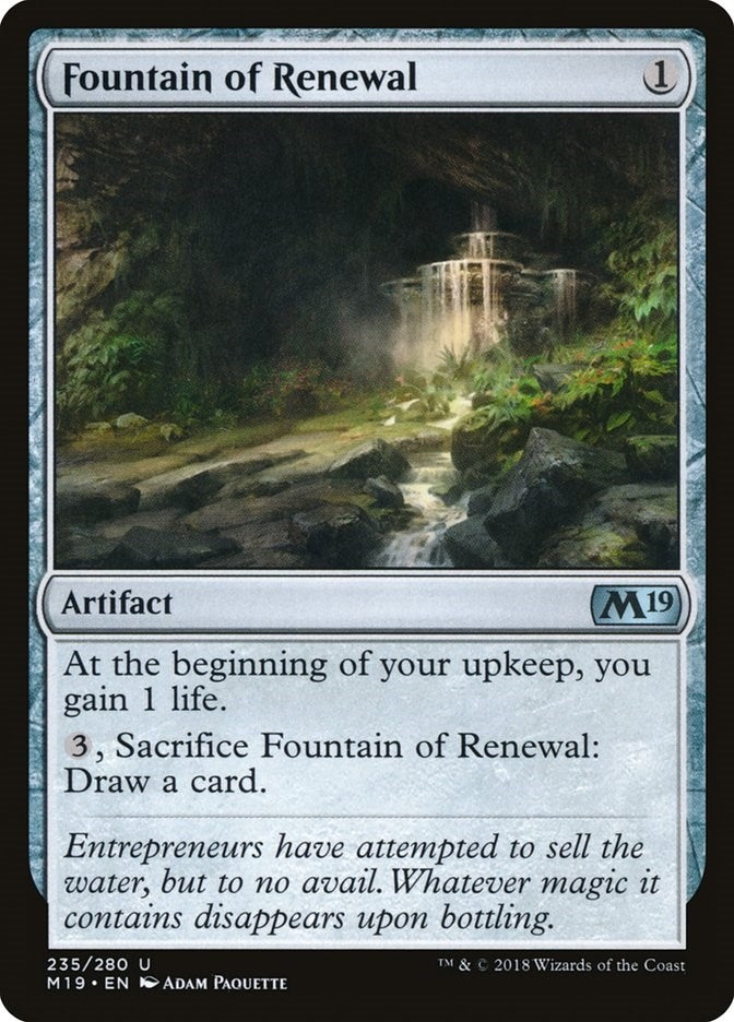 Image for Fountain of Renewal (235) - Magic: The Gathering