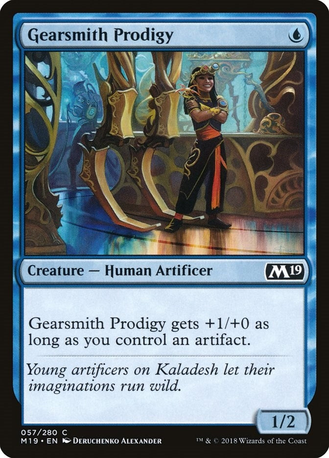 Image for Gearsmith Prodigy (57) - Magic: The Gathering