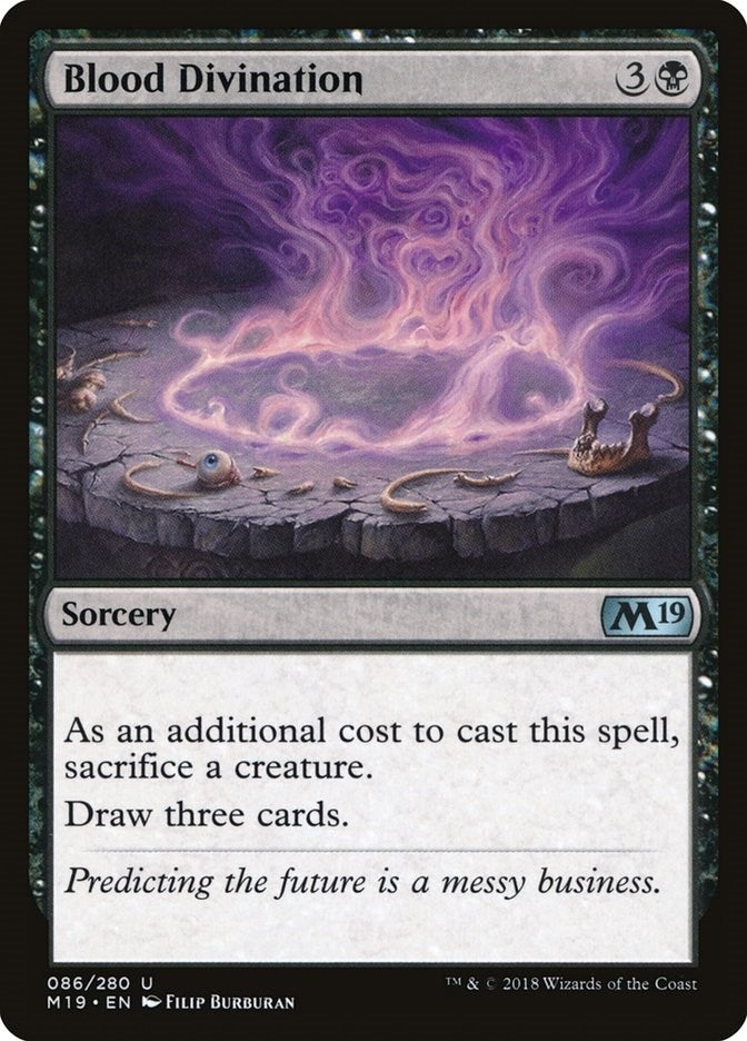 Image for Blood Divination (86) - Magic: The Gathering