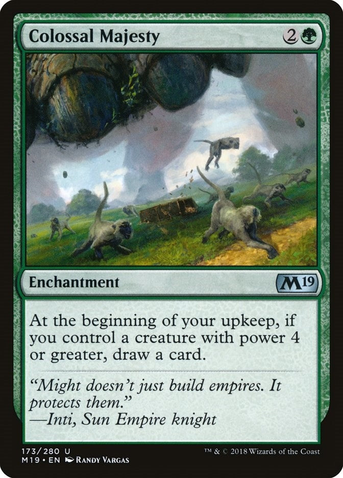 Image for Colossal Majesty (173) - Magic: The Gathering