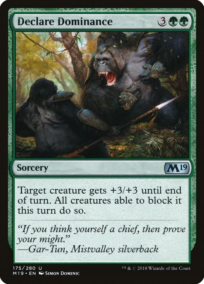 Image for Declare Dominance (175) - Magic: The Gathering