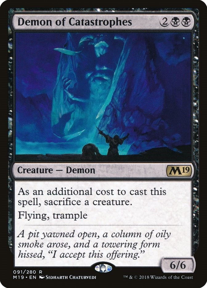 Image for Demon of Catastrophes (91) - Magic: The Gathering
